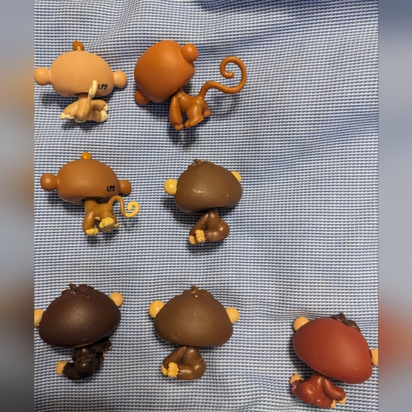 Monkey / chimp baby bunch - lot as is. 1551, 415, 1552, 359, 223, 359, 1347 - Picture 2 of 6
